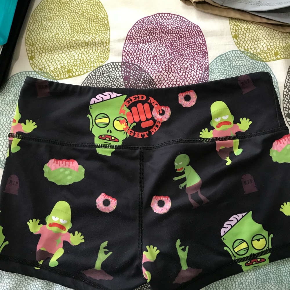 Feed Me Fight Me Frankenstein Shorts